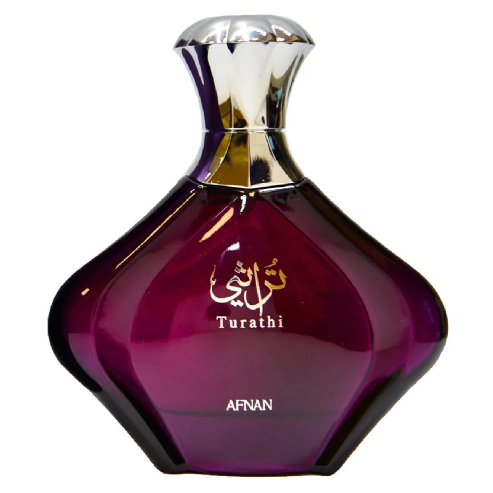 Afnan Turathi Purple Eau de Parfum Spray for Women, 3.0 Ounce