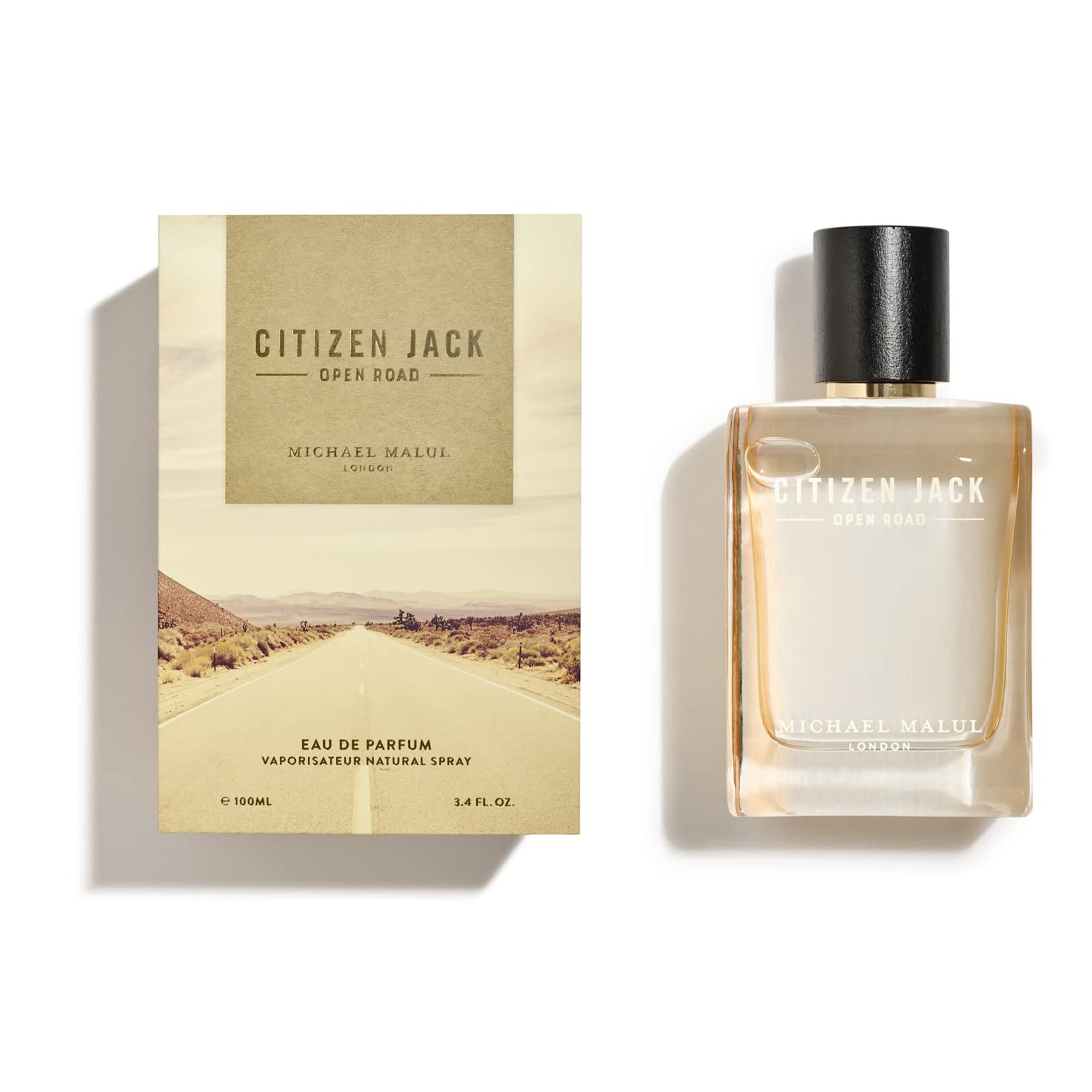 Michael Malul Citizen Jack Open Road Eau de Parfum for Men 3.4 Ounce