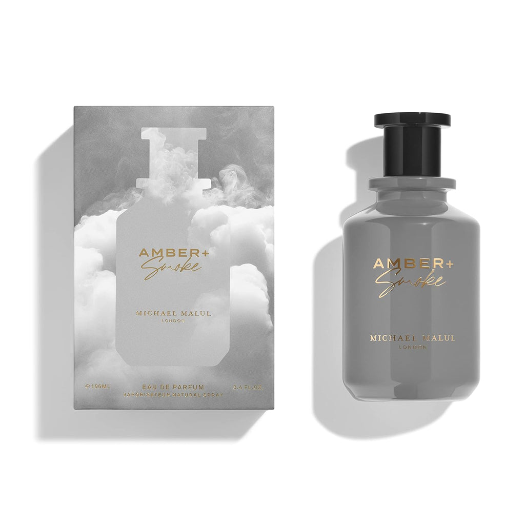 Michael Malul Amber + Smoke Eau de Parfum for Men 3.4 Ounce