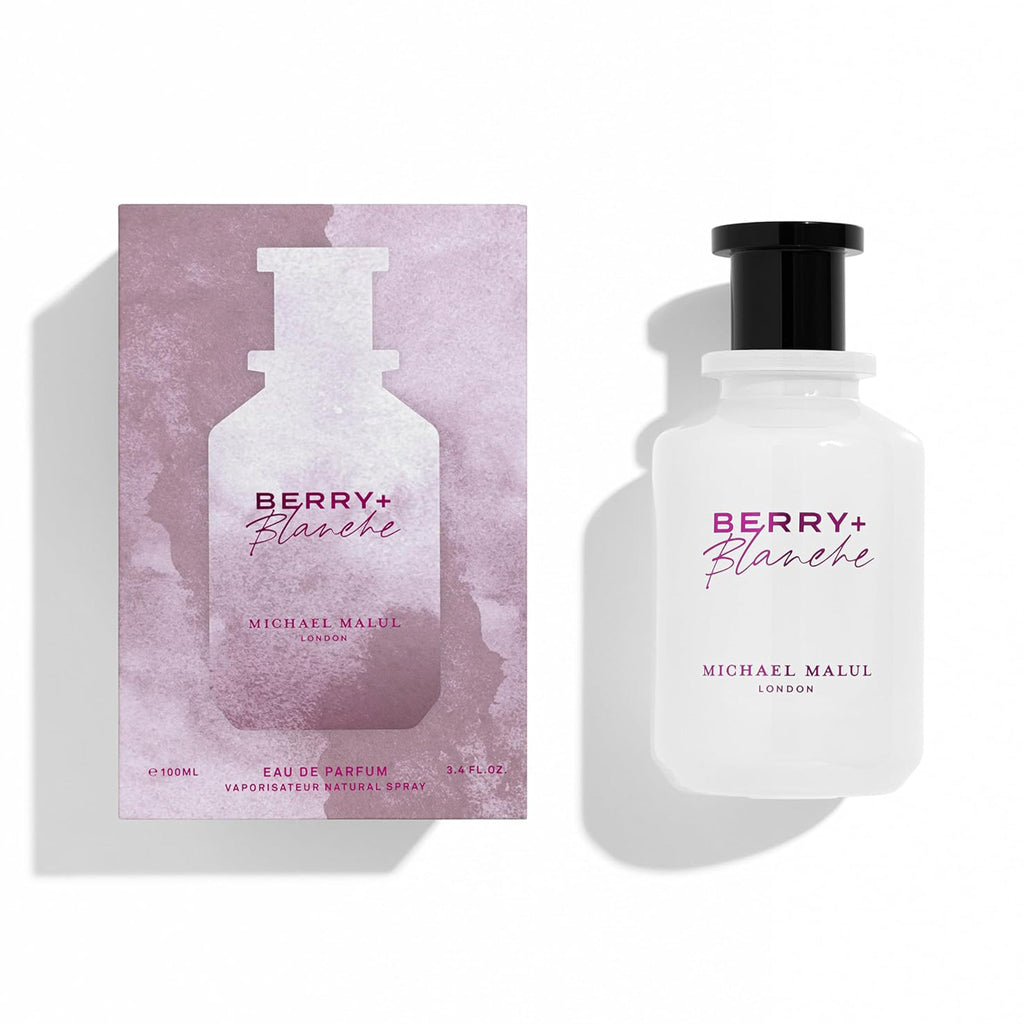Michael Malul Berry + Blanche Eau de Parfum for Women 3.4 Ounce