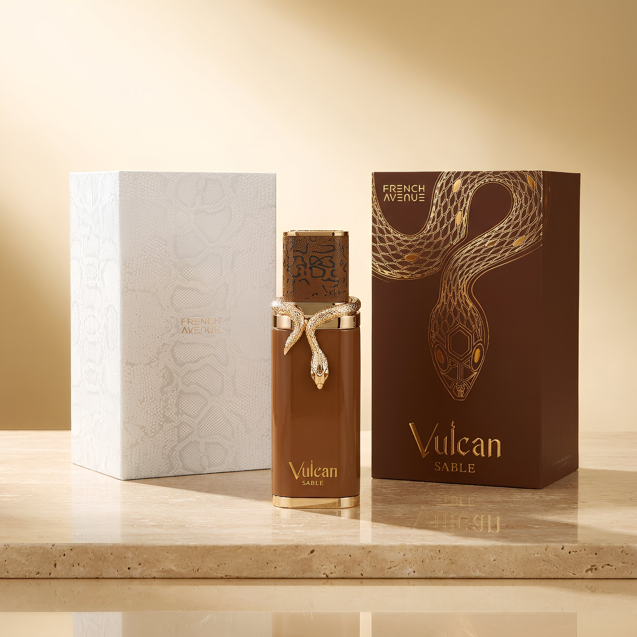 French Avenue Vulcan Sable Eau De Parfum Spray for Unisex, 3.4 Ounce