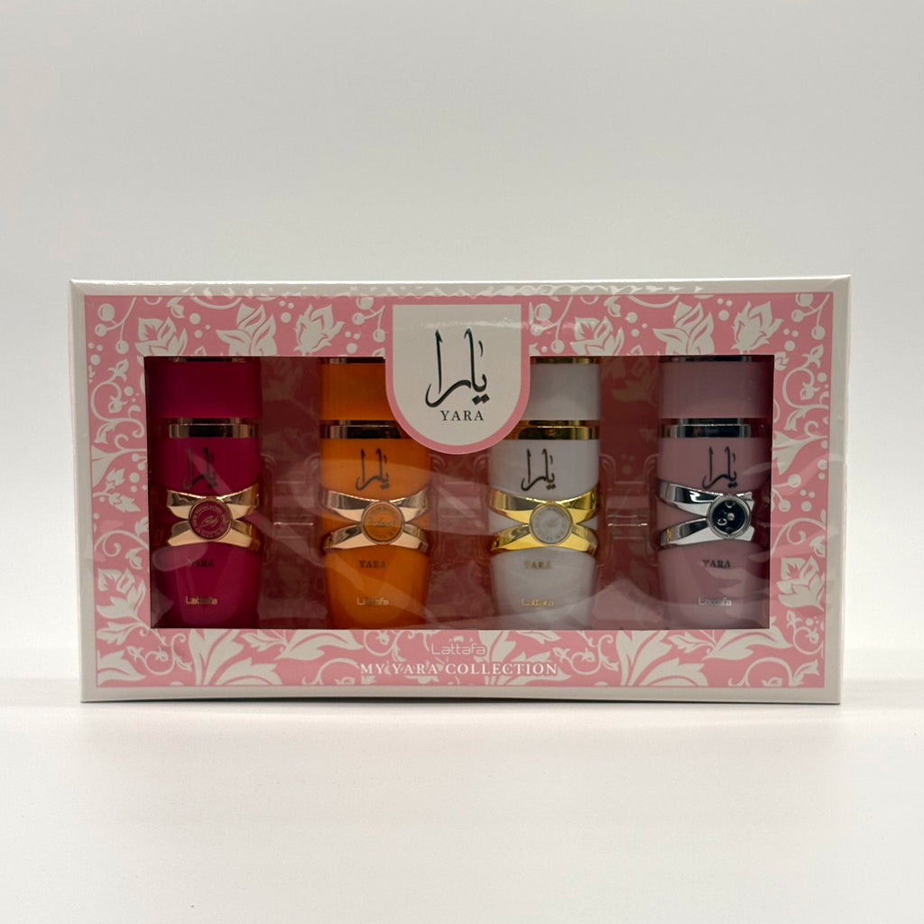 Lattafa Yara 4 Pc 25 ml Set Yara Pink + Moi + Tous + Candy