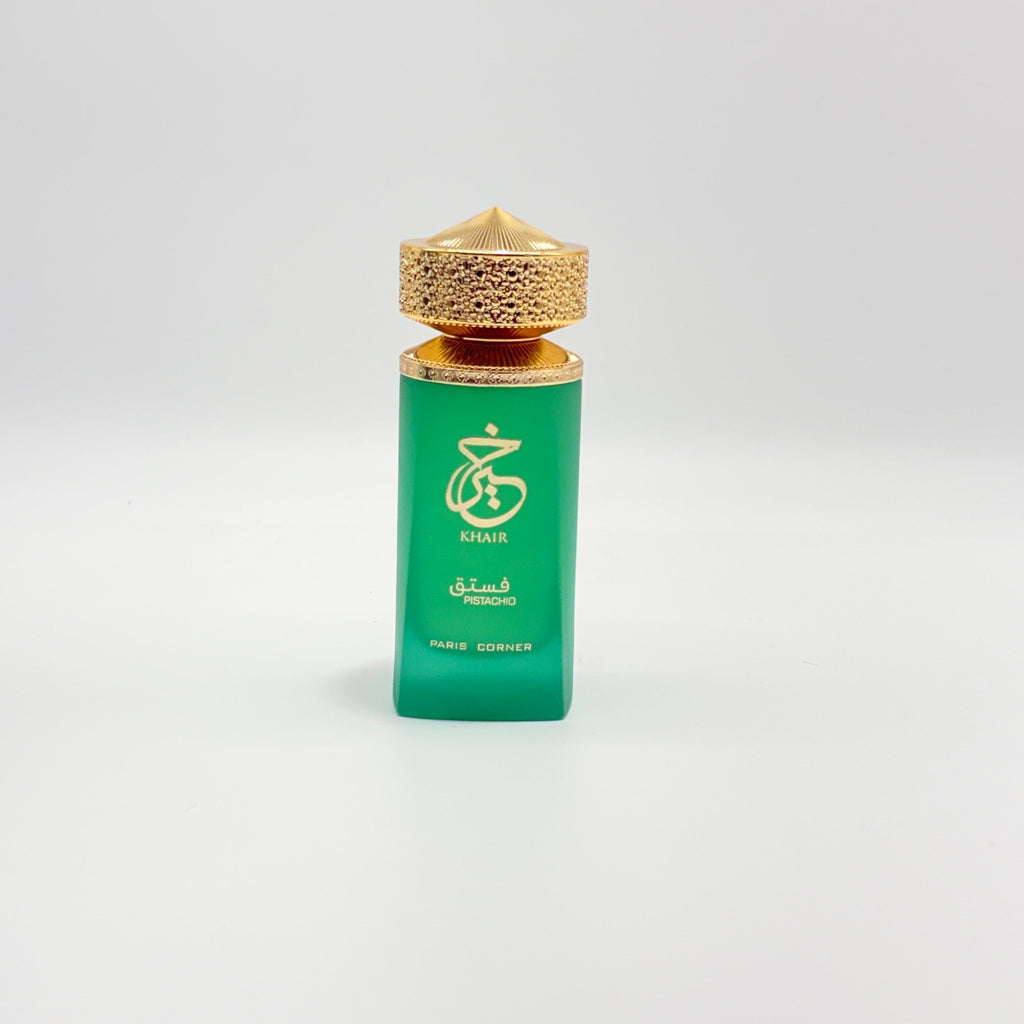 Paris Corner Pistachio Khair Eau De Parfum Spray for Unisex, 3.4 Ounce