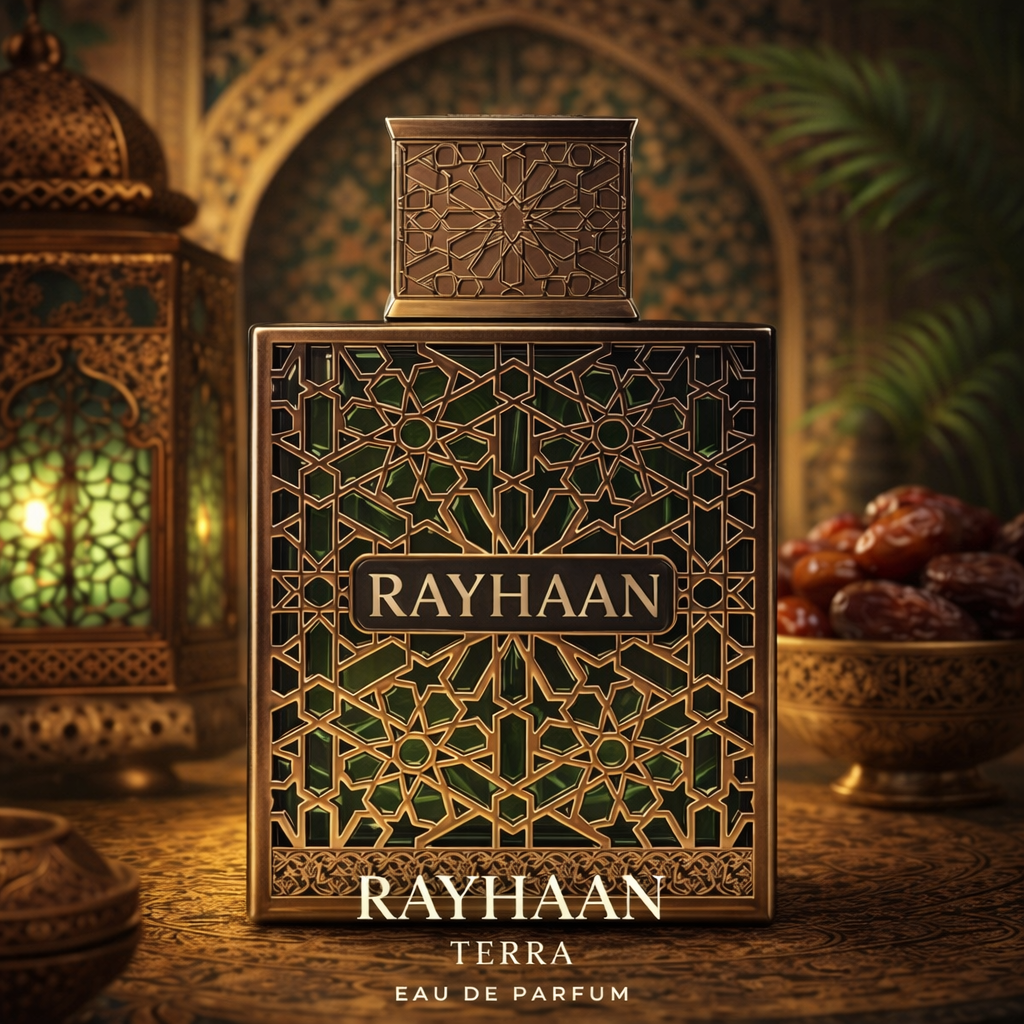Rayhaan Terra Eau de Parfum Spray for Unisex,3.4 Ounce