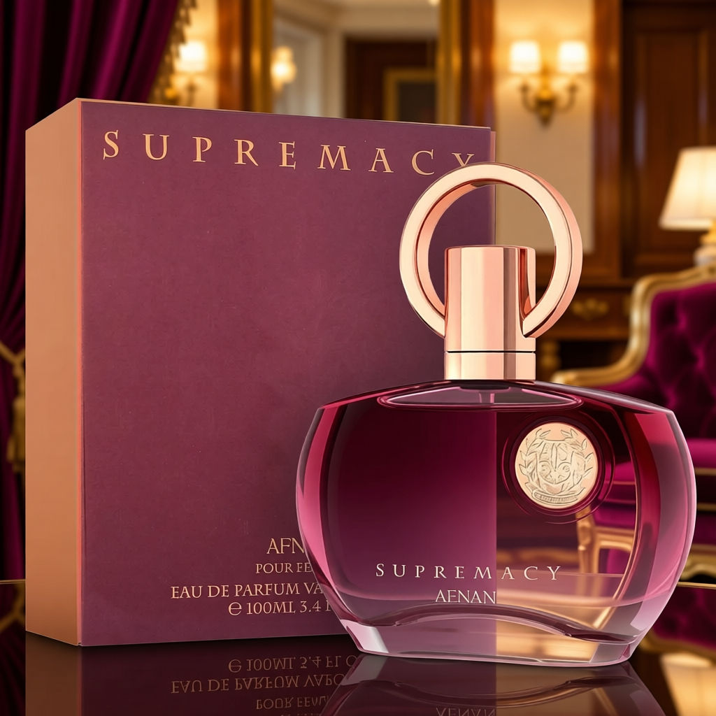 Afnan Supremacy Purple Pour Femme Eau De Parfum Spray For Women 3.4 Ounce