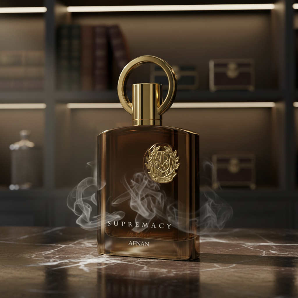 Afnan Supremacy in oud Eau De Parfum Spray For Men 3.4 Ounce
