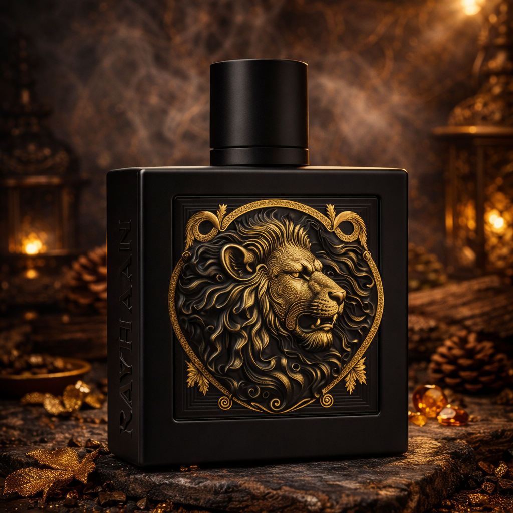 Rayhaan Lion Eau de Parfum for Men, 3.4 Ounce