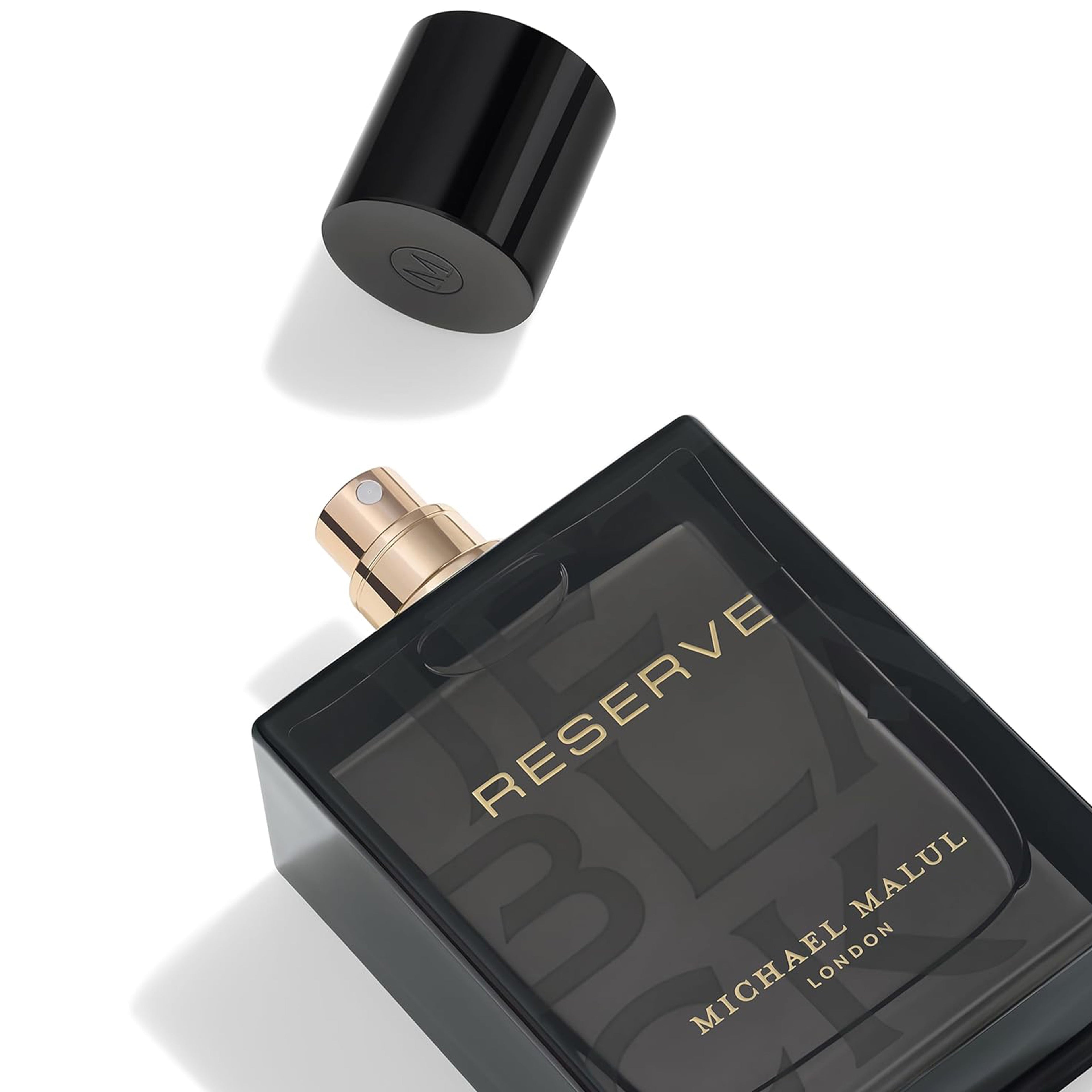 Michael Malul Jet Black Reserve Eau de Parfum for Men 3.4 Ounce