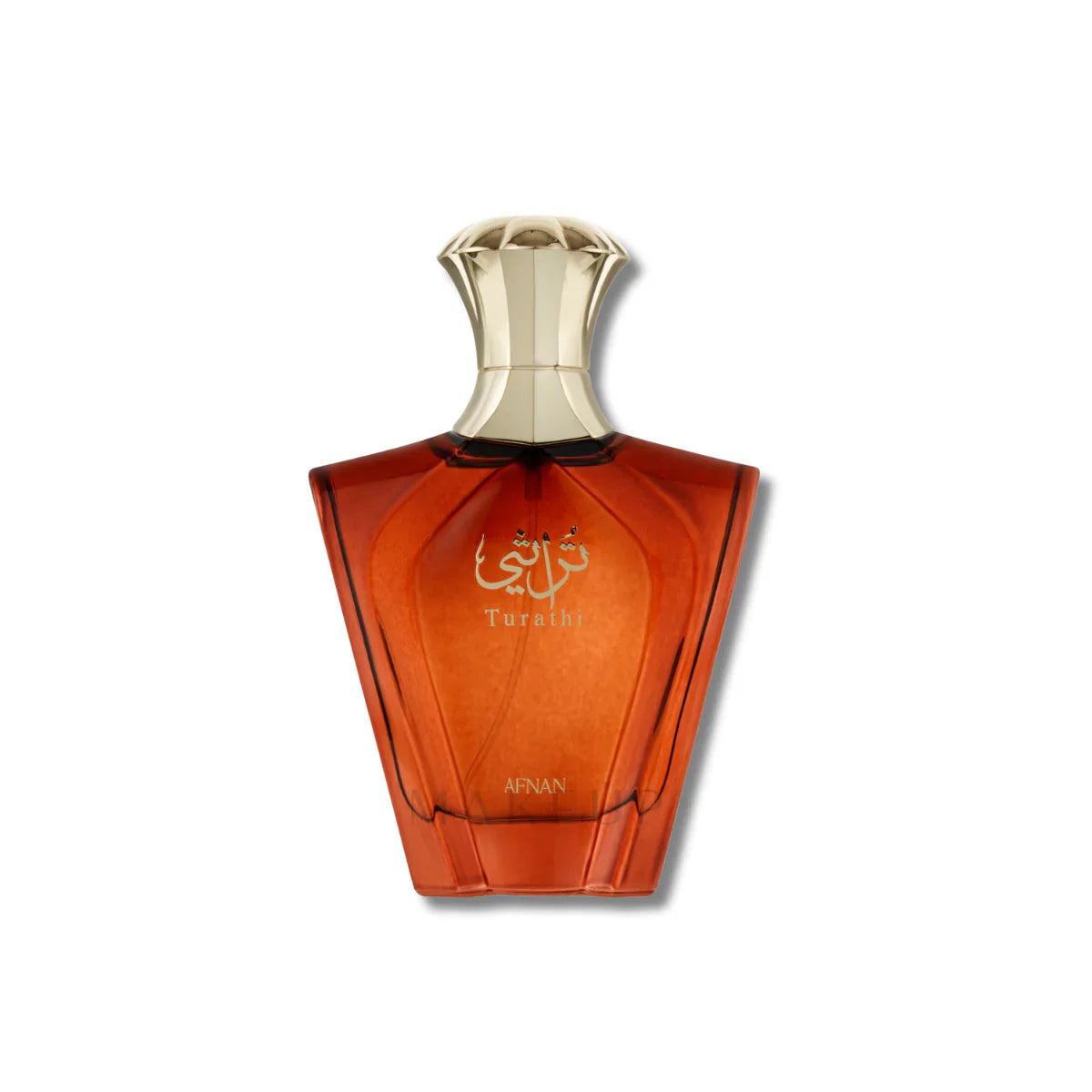 Afnan Turathi Brown Eau de Parfum Spray for Men, 3.0 Ounce