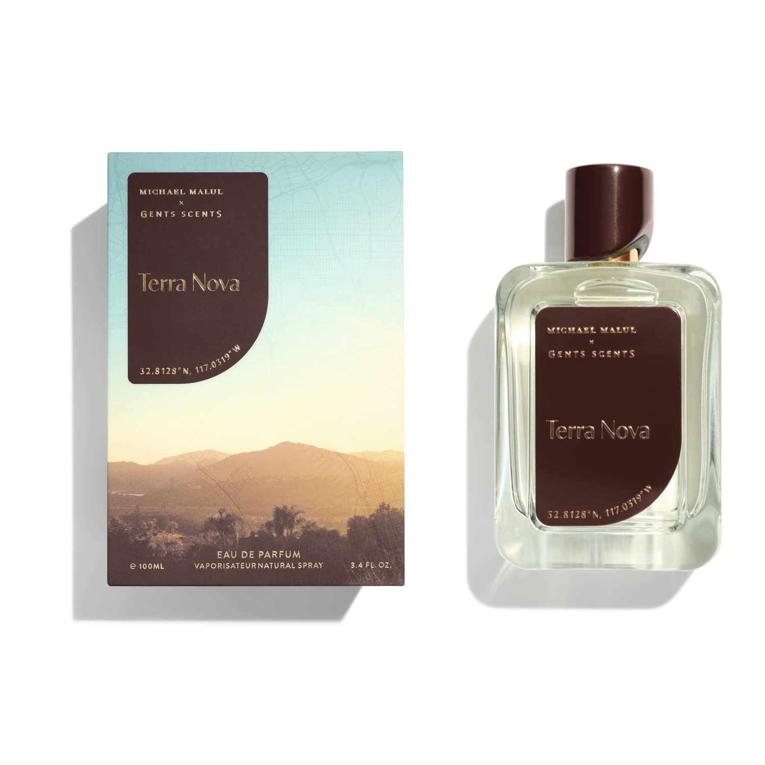 Michael Malul Terra Nova Eau de Parfum for Men 3.4 Ounce