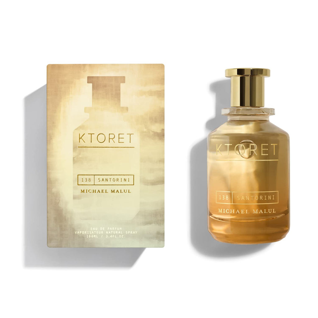 Michael Malul Ktoret 138 Santorini Eau de Parfum for Men 3.4 Ounce