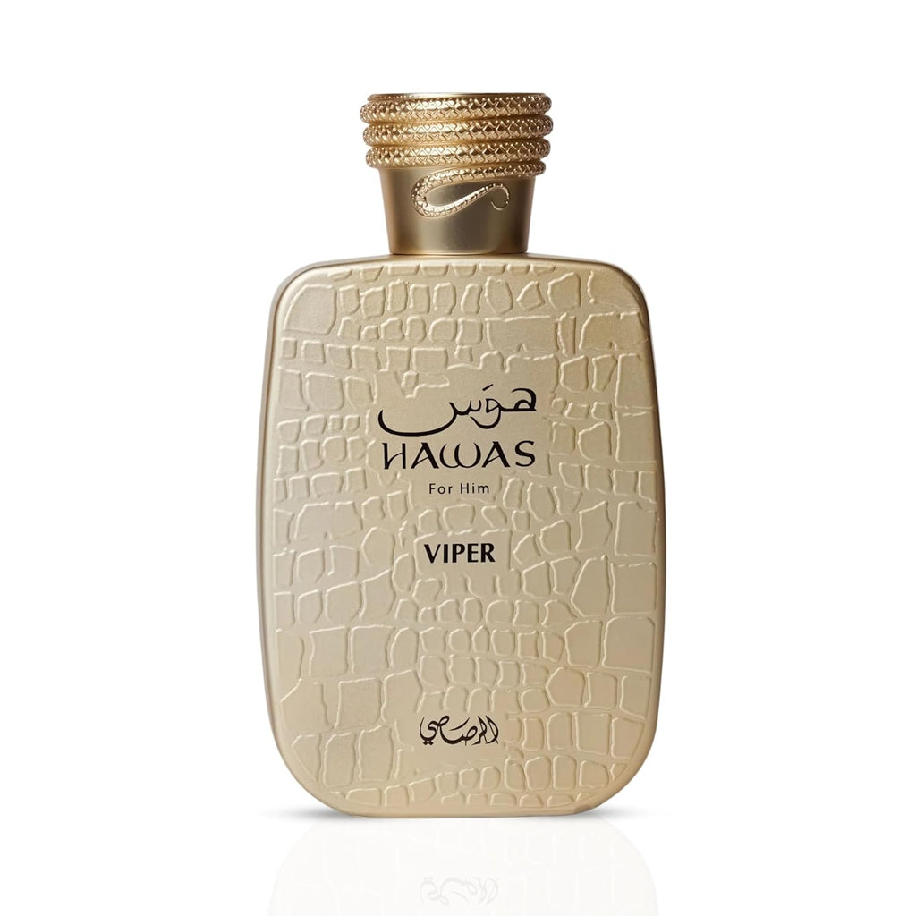 Rasasi Hawas Viper Eau de Parfum Spray for Men 3.4 Ounce