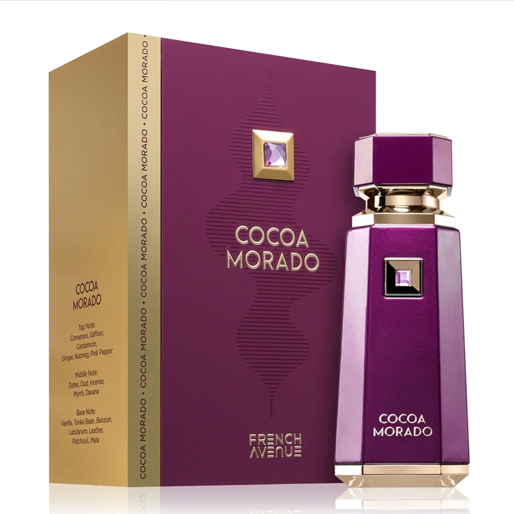 French Avenue Cocoa Morado Eau De Parfum Spray for Unisex, 3.4 Ounce