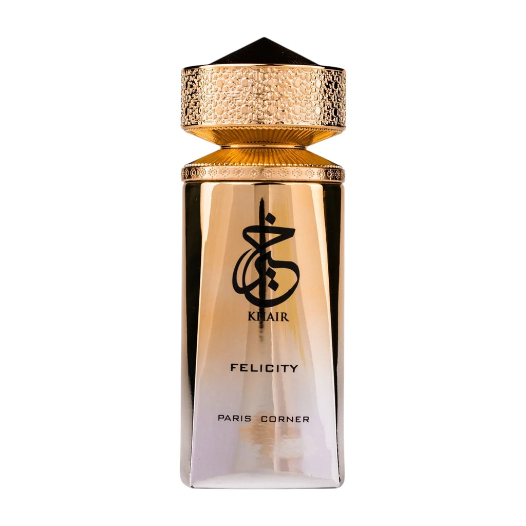 Paris Corner Khair Felicity Eau De Parfum Spray for Unisex, 3.4 Ounce