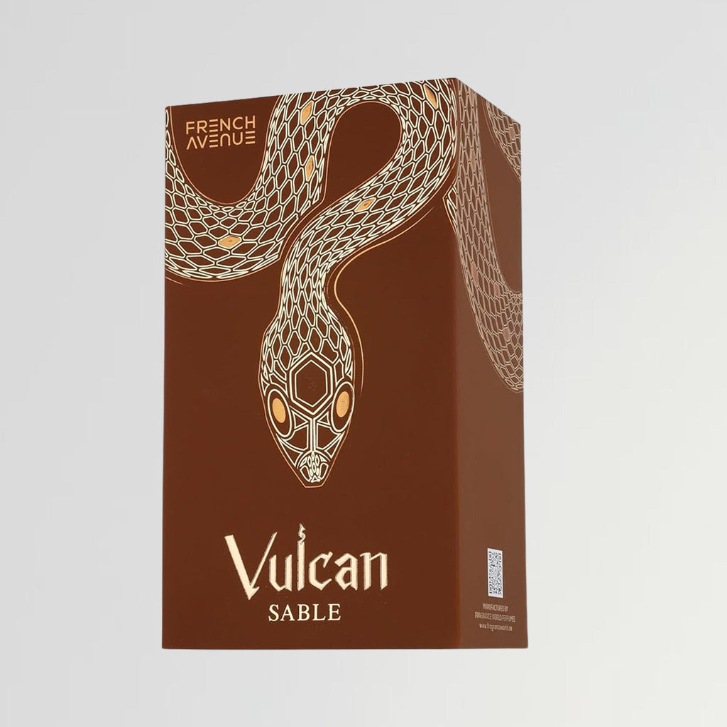 French Avenue Vulcan Sable Eau De Parfum Spray for Unisex, 3.4 Ounce